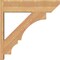 Ekena Millwork Balboa Slat Smooth Outlooker, Western Red Cedar, 7 1/2"W x 28"D x 28"H OUT08X28X28BOA06SWR - alternate 4